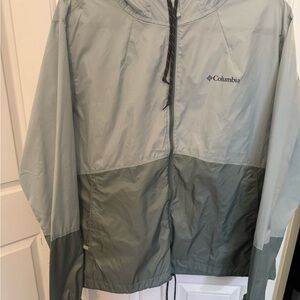 Columbia Light Weight Rain Jacket - Teal